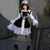 Lolita Maid Cosplay Restaurant Cafe Work Uniform Long Dress Black and White Maid Outfit Party Event Dropshipping