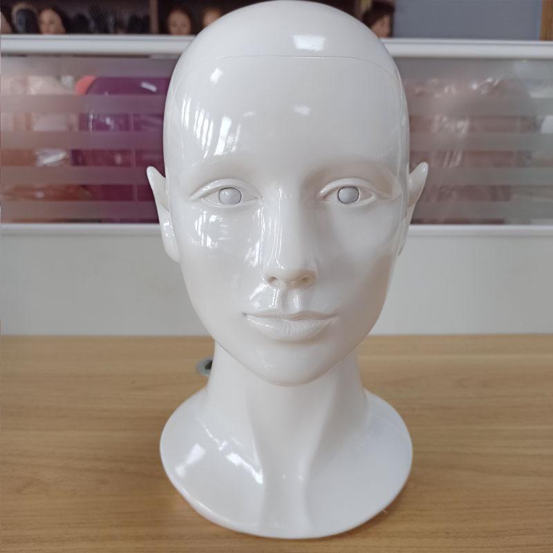 Female Mannequin Head for Wig, Makeup, and Hat Display