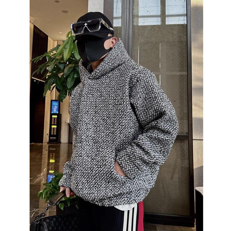 

Men s Spring Korean-Style Casual Hooded Sweatshirt - Trendy and Handsome Design 3XL
