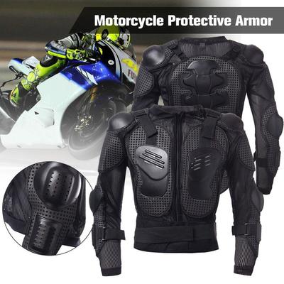 Motorradjacke Ganzkörper Protektoren Rücken Schulter Brustschutz