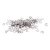 100Pcs 2mm X 5mm Lock Washers 304 Stainless Steel E-Clips Useful Snap Ring  Shaft Fastener