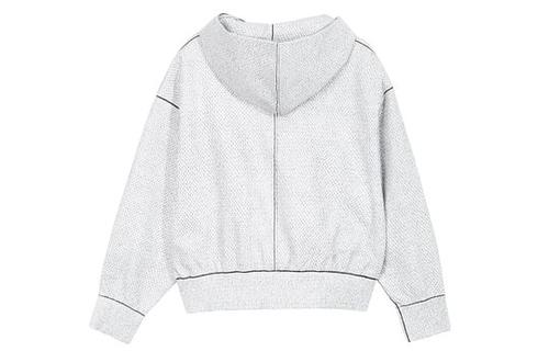 Nike Cropped Coats Women's Light Gray DQ6668-084