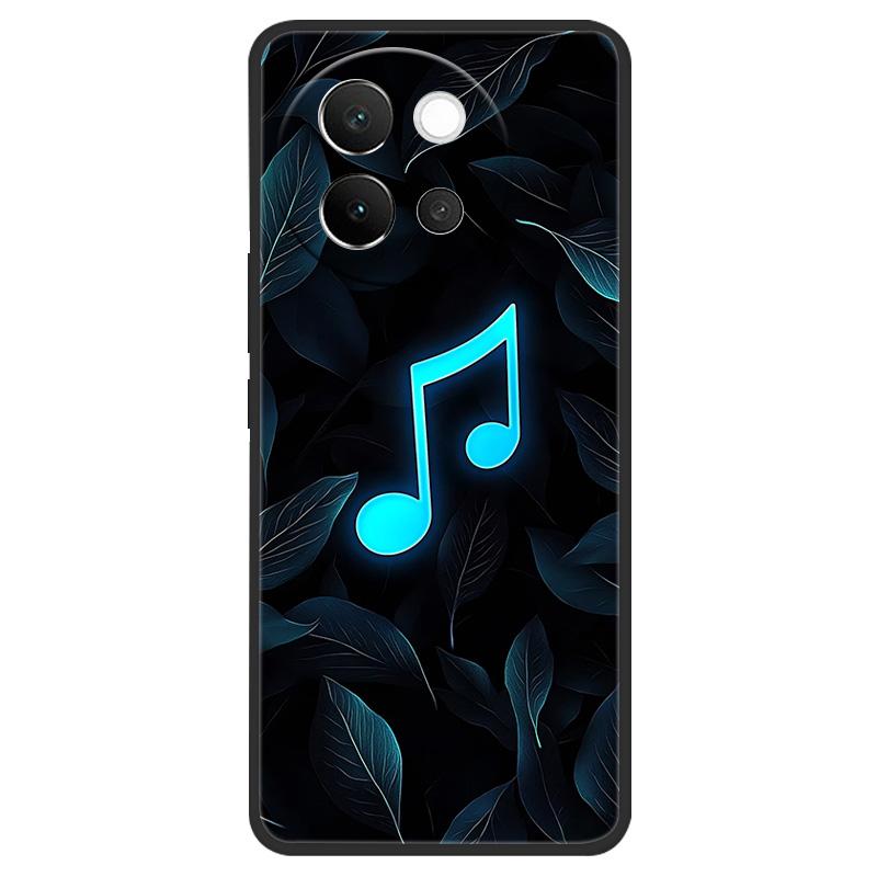 For Vivo V40 Lite 5G Case Marble Soft Matte Silicone Back Cover For Vivo V40 Lite V40Lite Full Coverage Phone Shell 6.78" Coque
