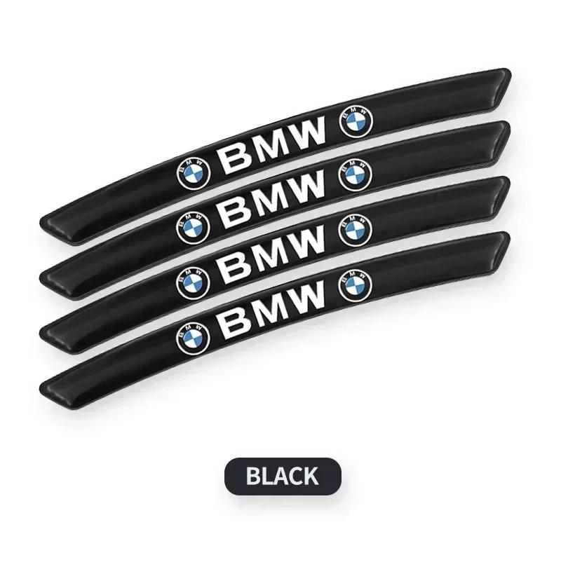 BAGE7 Car Sticker Hot 4pcs Aluminum Car Badge Styling Wheel Hub Rims Decor Stickers For BMW M Performance E36 E60 E90 X2 X1 X3 X5 E46