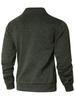 Men's Spring Autumn Casual Fashion Solid Colour Sweater Men's Long-sleeved Sports Hooded Tops Zip Cardigan Sweatshirt Moisture Wicking Breathable Tops
