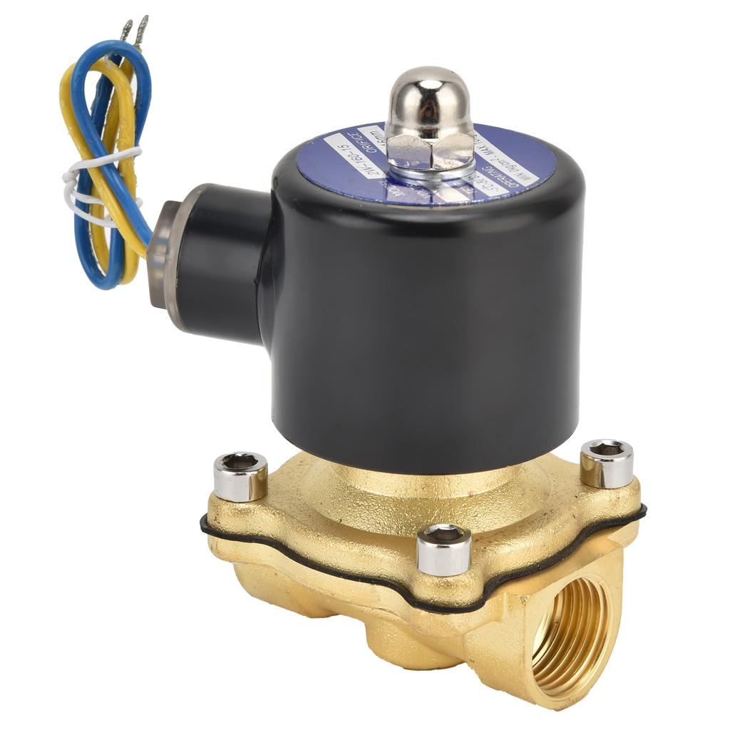 2W?160?15 G12 In Solenoid Valve Brass Normally Closed Electric Solenoid Valve for Water Air