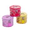 With Iron Lock Cylinder Saving Box Cute Metal Piggy Bank Cartoon Piggy Bank  Collecting Box