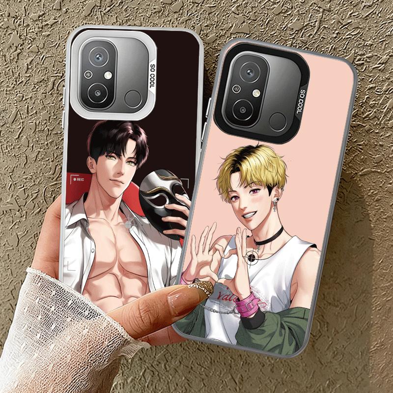B-J A-Alex Anime Soft Phone Case for Xiaomi Redmi 15C 15 14C 13C 12C Poco X5 X6 X7 Pro X3 F8 F7 Ultra M8 13 12 Cover Back Shell