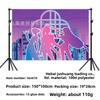Theme Birthday Background Cloth Anime Cartoon Children's Birthday Party Decorative Props Photography Photo Screen