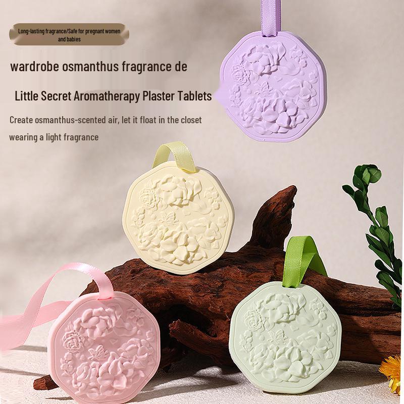Free Shipping: Wardrobe Plaster Scented Hanging Car Air Freshener - Ideal Wedding Return Gift, Practical Holiday Souvenir