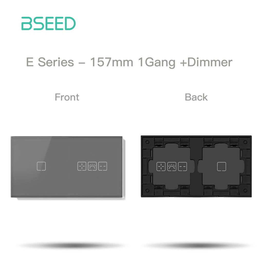 BSEED Zigbee Switches Module Glass Panel Touch Switches USB C Phone Charge Socket Port Smart Function Key EU Sockets Parts