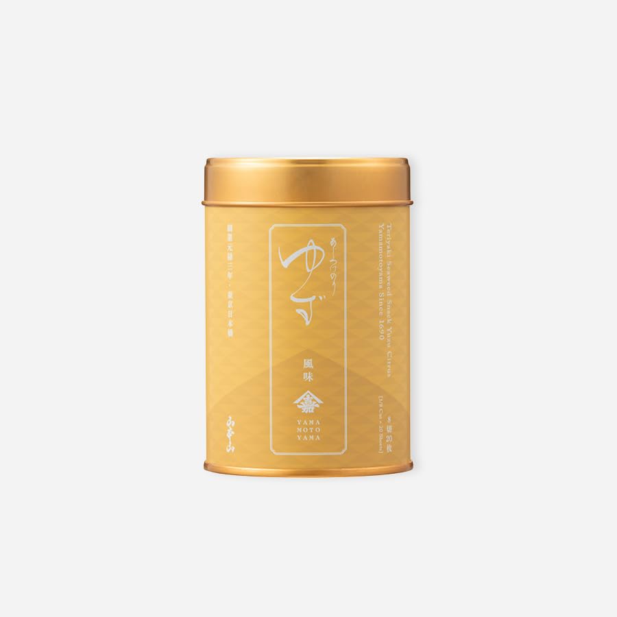 Yamamotoyama Variety Nori Seaweed Assortment Seasoned with and Aojiso Perfect for Return and A shop in (6 cans) (Roasted Nori, Ume, Yuzu, Wasabi,