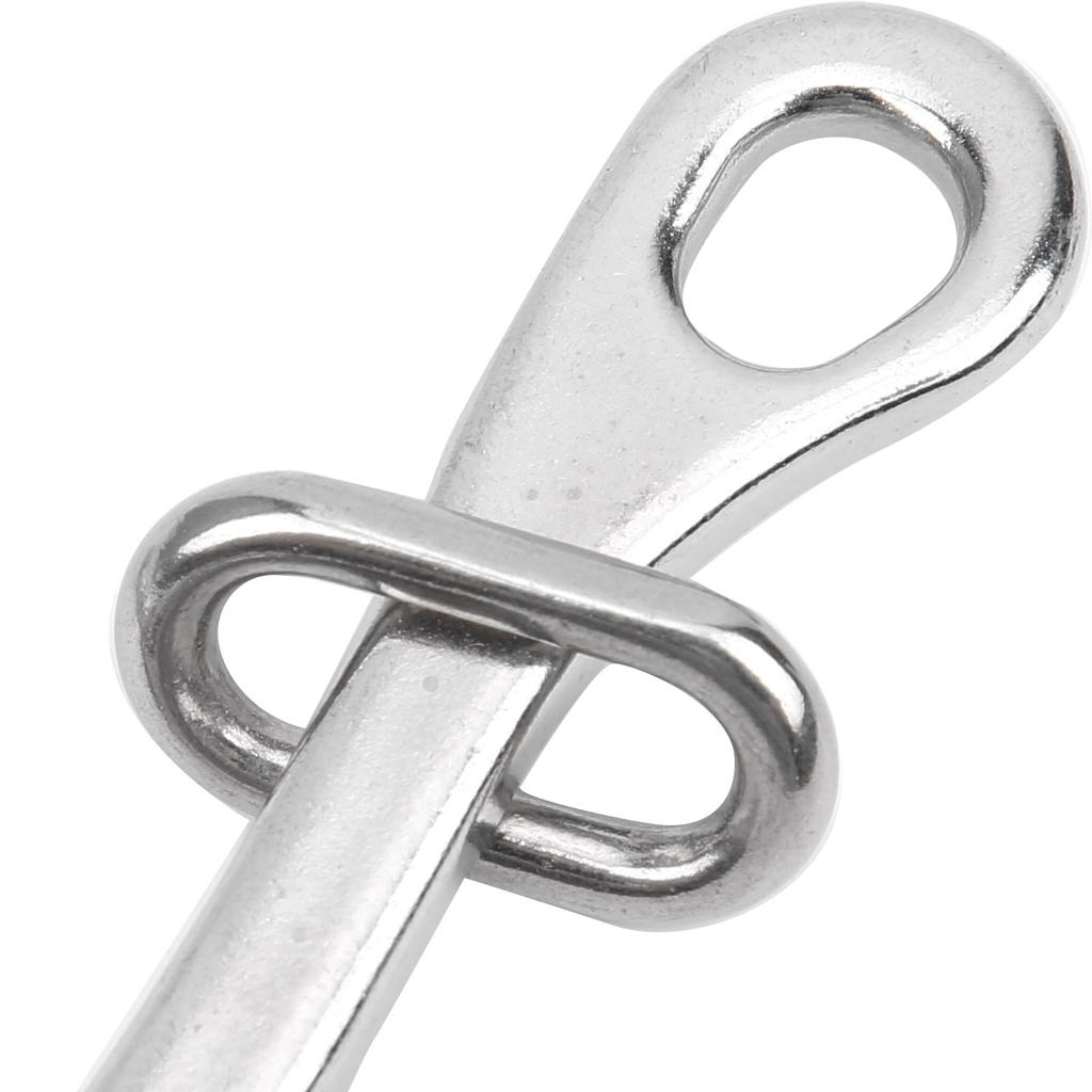 4in Durable Stainless Steel Winch Strap Hook with Quick Release Link for Marine Boat