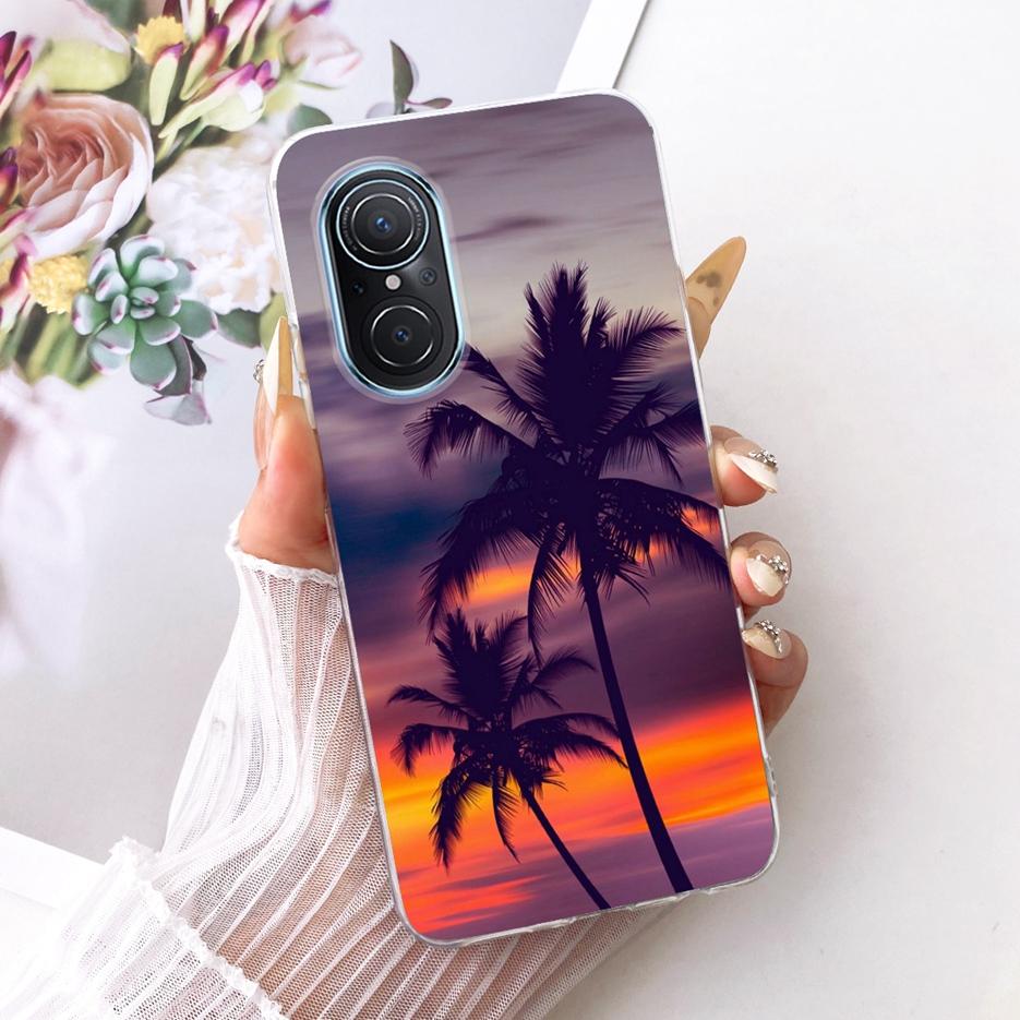 

For Huawei Nova 9 SE Case JLN-LX1 JLN-LX3 Luxury Butterfly Painted Cover Soft Silicone Case For Huawei Nova 9 Pro Nova9 SE Shell Huawei Nova 9