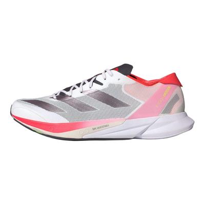 Adizero Adios 8 White Aurora Solar Red Men Sneakers Cloud-White Aurora-Metallic ID3630