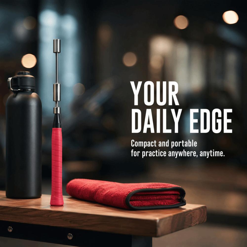 Finger Arm Design Racket Swing Practice Tool Adjustable Weight Trainer  For Swing Training