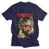 Childs Play TShirt Graphic Horror Movie Tiffany Bride Of Chucky Tshirt Hip Hop T Shirt Cotton Tee Tops Harajuku Streetwear