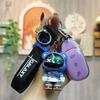 Unisex High-End Key Case: Custom L9 Car Remote Control Protective Shell with Keychain