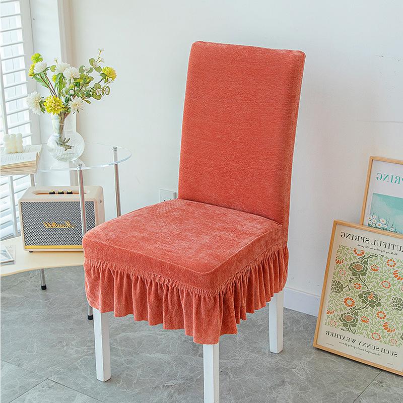 

Цельный эластичный чехол для стула для домашнего использования Современный универсальный чехол для стула Чехол для табурета Чехол для табурета Комплект сиденья со спинкой Чехол для обеденного стула Минималистичный 38*38*47cm