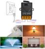 RF 433Mhz Wireless Remote Control Switch DC 12V 24V 48V 72V 30A High Current Relay Receiver for Pumps Lights Lamps