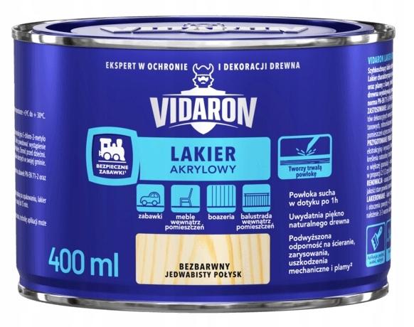 Acrylic Varnish for Wood, Clear Gloss, 0.4l