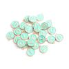 26Pcs Letter Charms DIY Lightweight Round Fashionable 26 Letters Charms Pendant for Bag Decoration