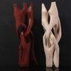 Vintage Wooden Display Stand Multipurpose Handmade Abalone Shell Holder Decorative Ornament Tripod Stand Home Decor