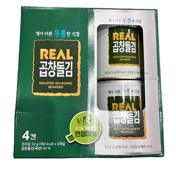 Real Gimbap Roasted Seaweed 32g x 4ct One thing