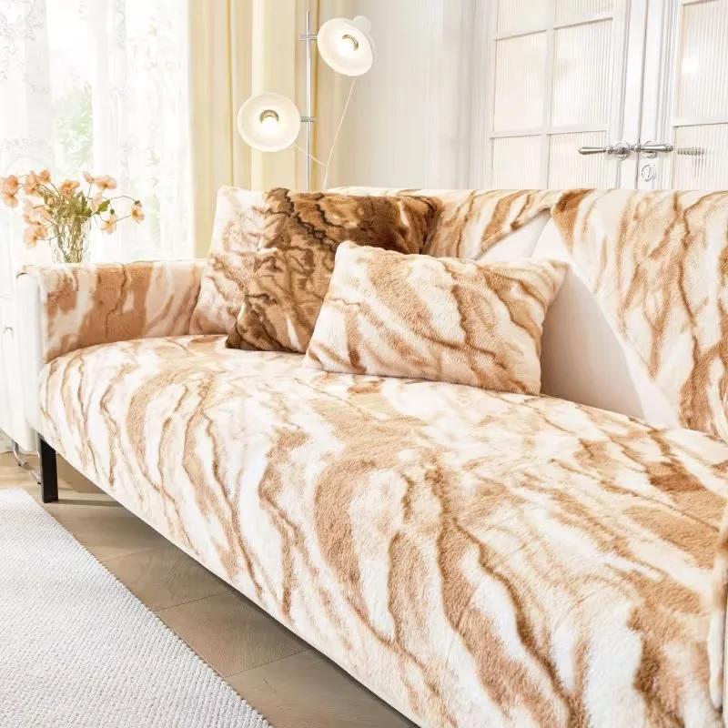 

Утолщенный плюшевый диван, подушка, теплый диван, коврик, полотенце, противоскользящее, универсальное, роскошное, чехлы для диванов, домашние животные, детский, мягкий диван, одеяло, гостиная A 70x70