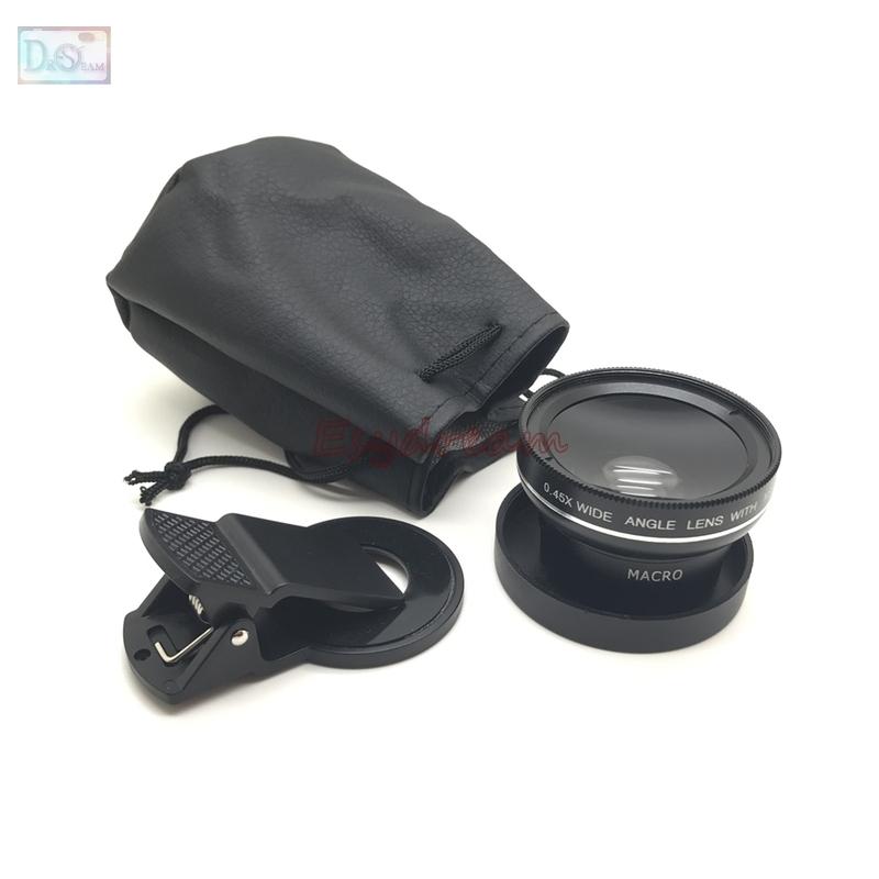 37mm 0.45x Wide Angle + Macro Conversion Attachment Lens Filter for Olympus Panasonic Gopro 37 Mm 0.45