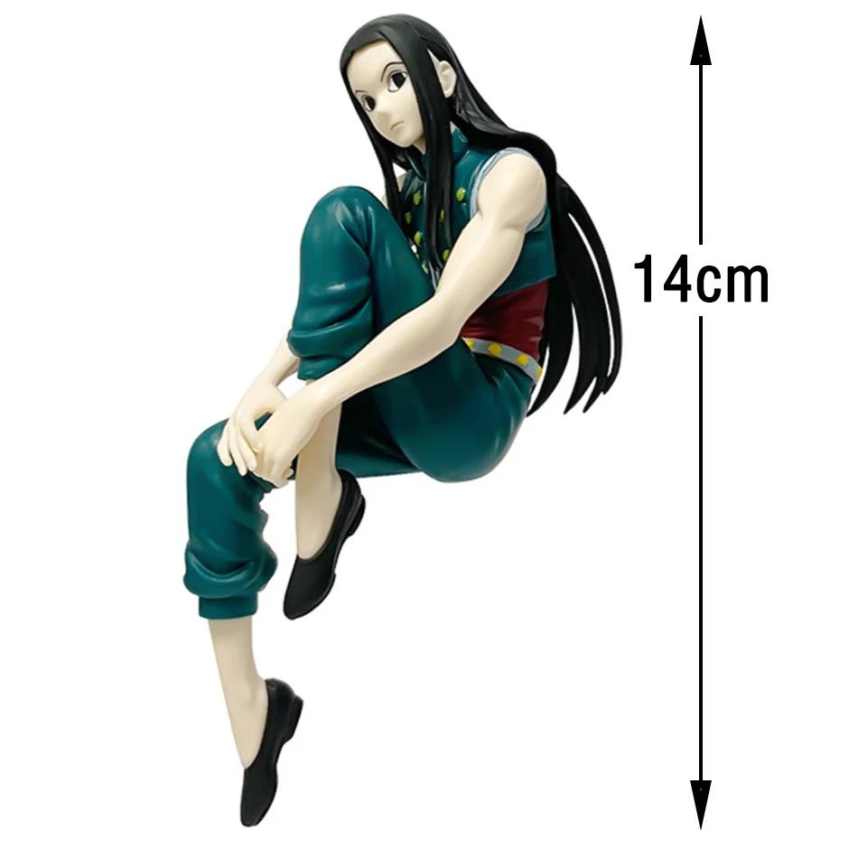 13cm Hunter×Hunter Anime Figure Phantom Troupe Hisoka Action Figure Noodle Stopper Room Decoration Noodle Stopper PVC Model Toys