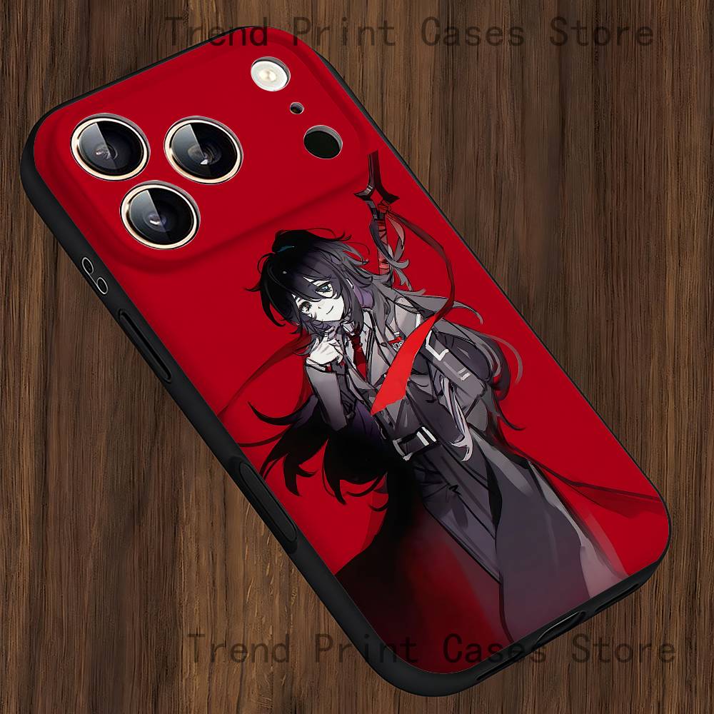 L-Limbus C-Company Hong Lu Phone Case For iPhone 15,16,12,13,14,11,17,Pro,Max,Plus,E,Air,Mini TPU Cover