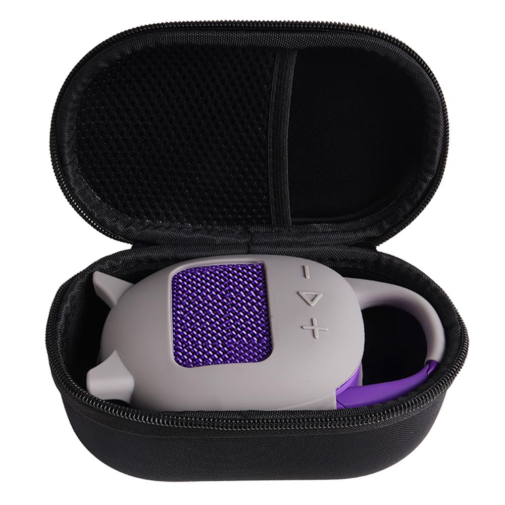 For JBL Clip 5 Bluetooth-compatible Speaker Storage Bag with Silicone Protective Case Set