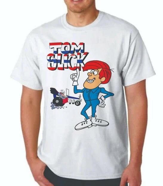 TOM SLICK T-T-shirt - Cartoon JAY WARD Cereal Quisp L