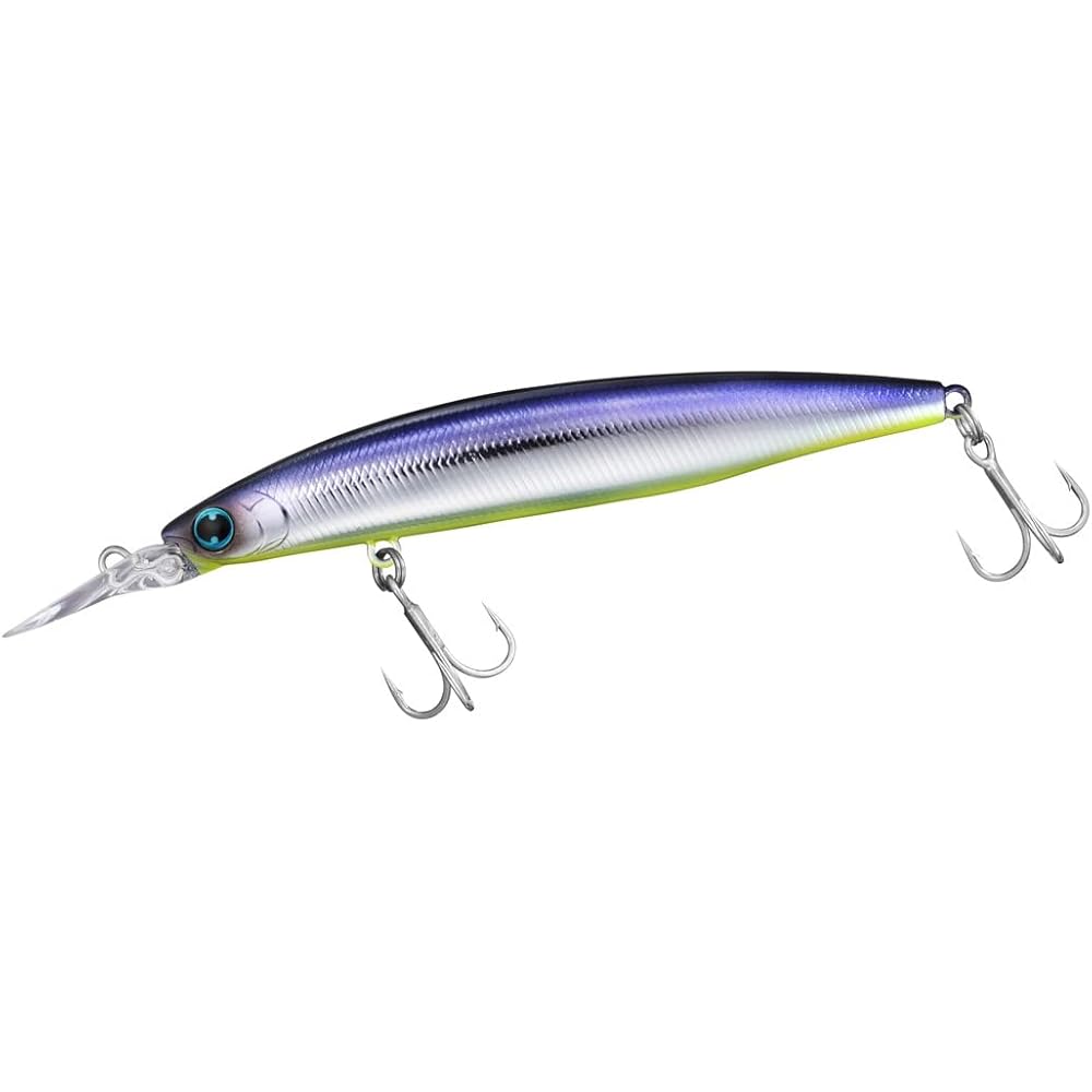 Daiwa Shoreline Shiner Z Set Upper Lunker Hunter 125S-DR 125mm R Chartreuse Berry Fishing Lure