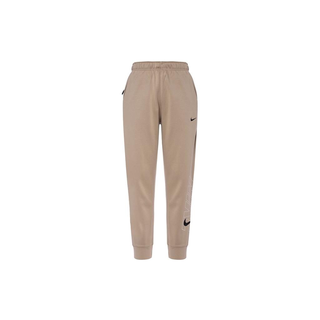 Nike Pantaloni de jogging Therma-Fit, cu bandă elastică în talie, cu manșete, cu logo Pantaloni de jogging pentru bărbați kaki FB6893-247