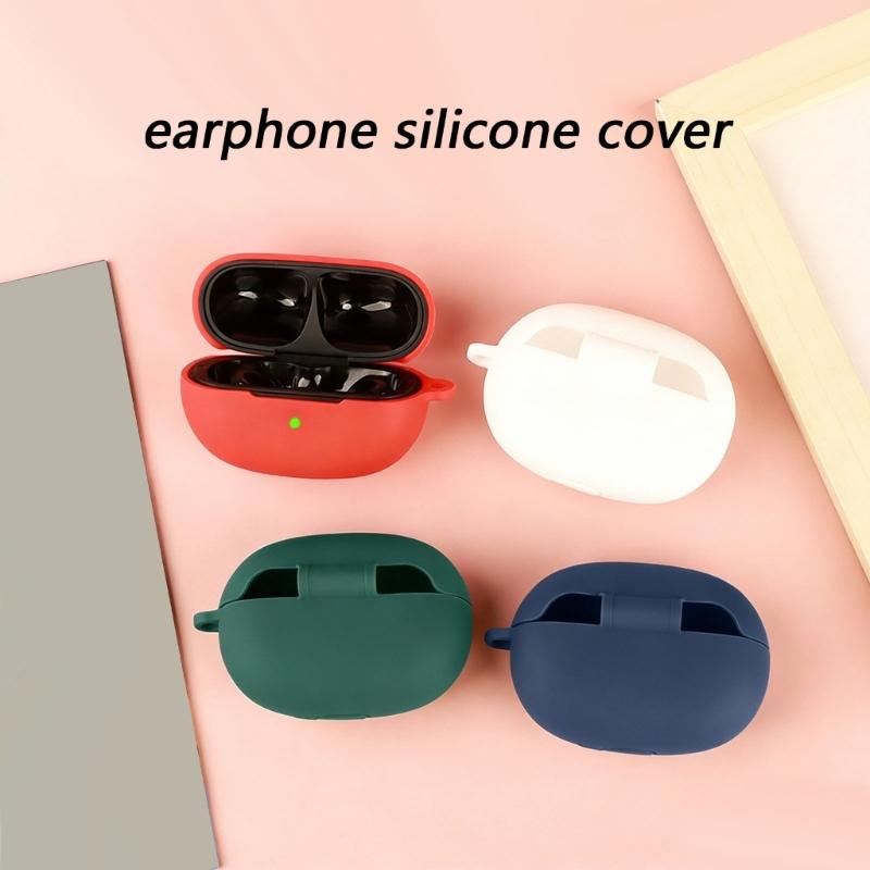 Shockproof Silicone Earphone Case Cover Dustproof Protections Wear Resistant Design for Clip 2 Earbuds