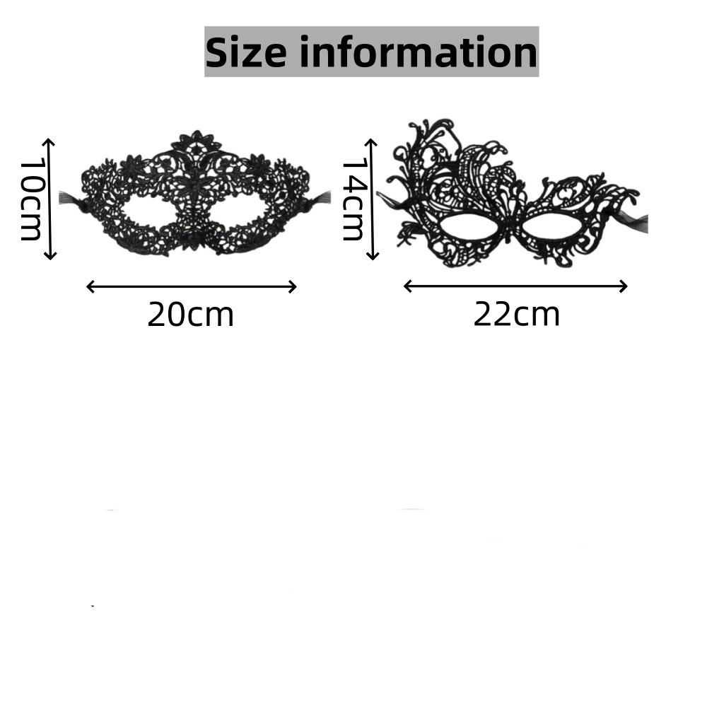 Sexy Lace Mask Women Eye Masquerade Halloween Party Masks Masked Ball Cosplay Masque Venetian Costumes Carnival Accessory