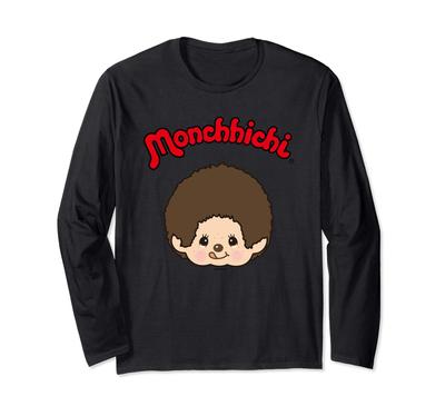 Monchhichi Grafik Langarm T-Shirt