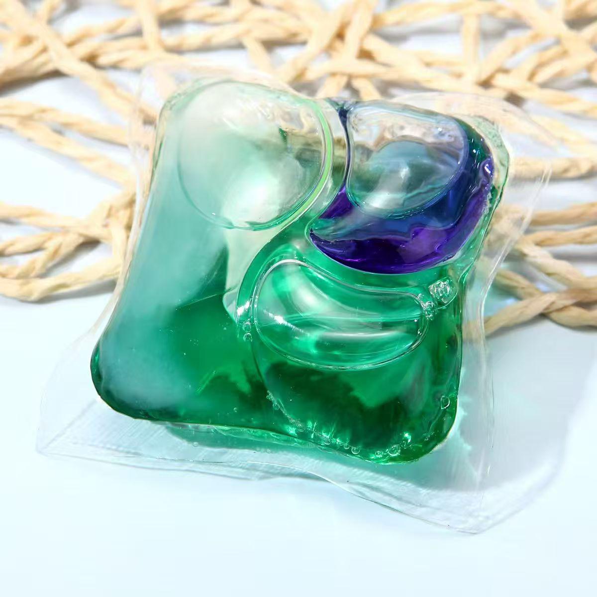 

Jieti 20 г двошарові капсули для прання - Фермент протеаза, Глибоке видалення плям, Антибактеріальні, Довготривалий аромат, Набір кульок для прання