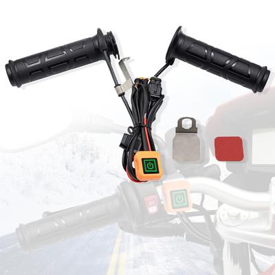 1 paio di manubri elettrici riscaldati per moto invernale 12V a 3 marce universali