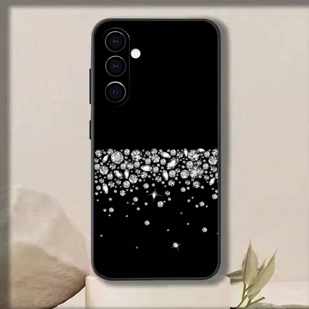

Luxury Bling Glitter Flash Phone Case For Samsung Galaxy A73,A72,A71,A70,A53,A52,A51,Soft Silicone Black Cover Samsung a11