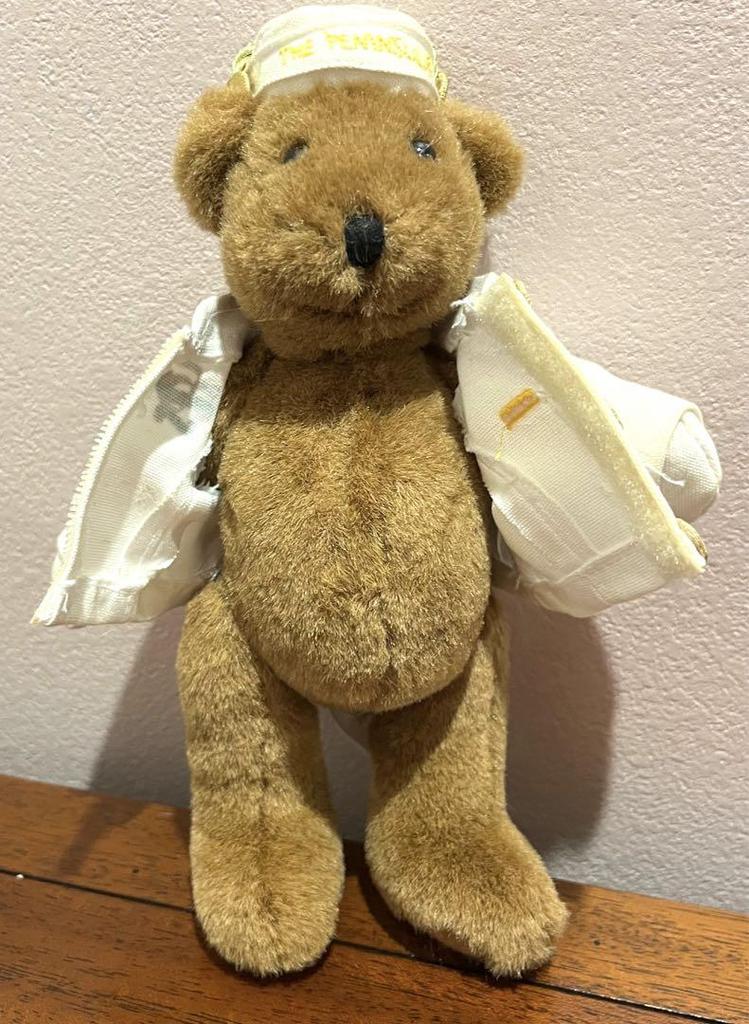 [USED] Hong Kong Peninsula Hotel 75th Anniversary Teddy Bear