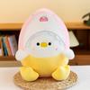 Eggy Party Shark Plush Toy Cartoon Animal Stuffed Doll Room Sofa Gift Decoration