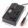 Car Inverter Power Adapter 200W DC 12V/24V To AC 220V Converter QC 3.0 USB/PD/Type-C Chargers Voltage Detection ON/OFF Switch