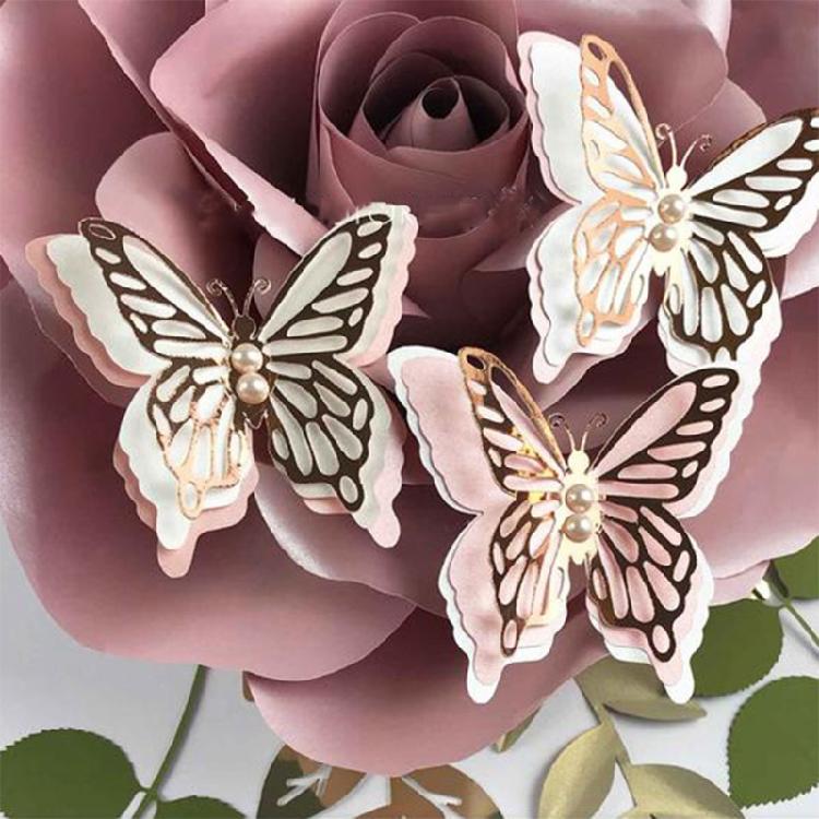 Fustelle Metalliche Carine per Embossing Scrapbooking Stencil Puzzle Festività