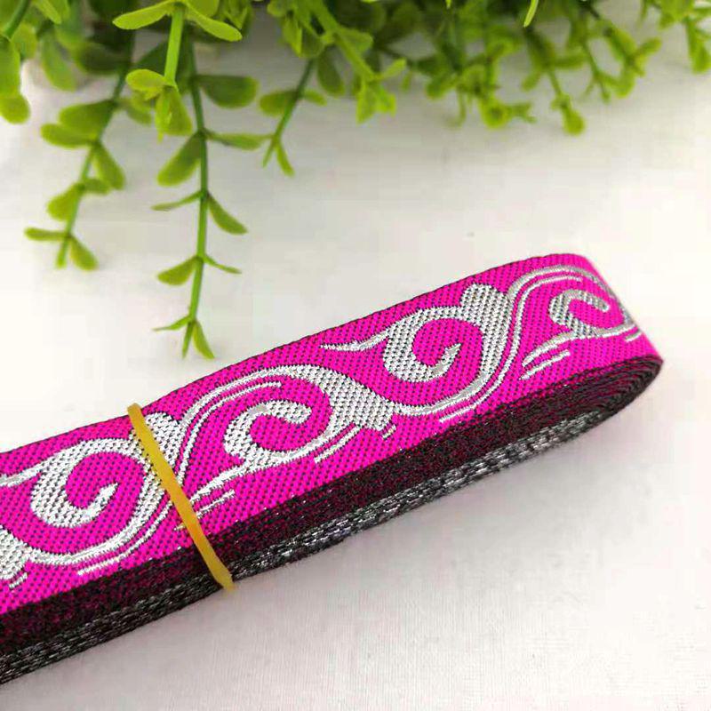 Spitzenbesatz aus Stoff mit ethnischem Wolkenmuster, 2 cm, für DIY-Cosplay-Accessoires