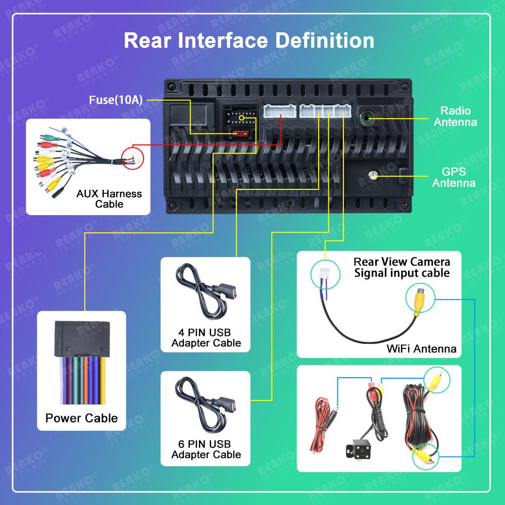 Radio multimedia con reproductor de vídeo y navegación Android 14 para Fiat Grande Punto Linea 2007-2012, 7 pulgadas, pantalla Carplay 4G