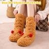 Thickened Floor Socks Lambswool Stockings Cute Socks  Female