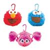 T's Factory Sesame Street Plush Zipper Mascot with Carabiner - Cookie (Approx. D65 X W110 X H95mm) SS-5549207CM